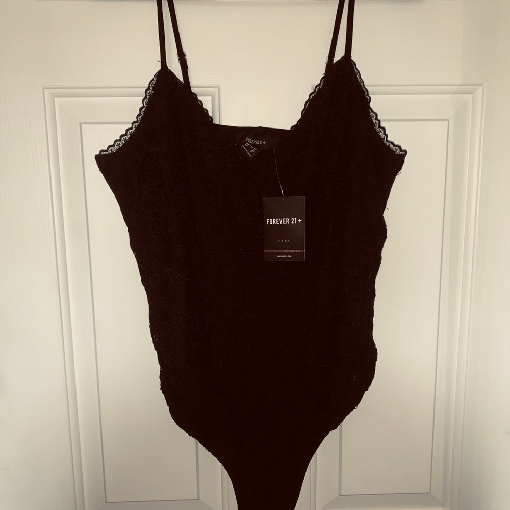 knit/lace bodysuit